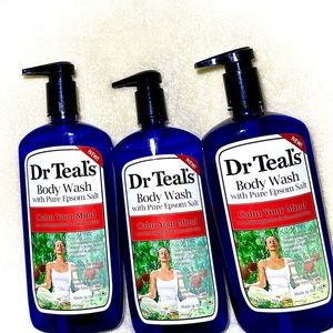 Dr. Teal’s Body Wash(3)-Calm Your Mind-w/ Pure Epsom Salt,Ashwagandha&Esntl Oils